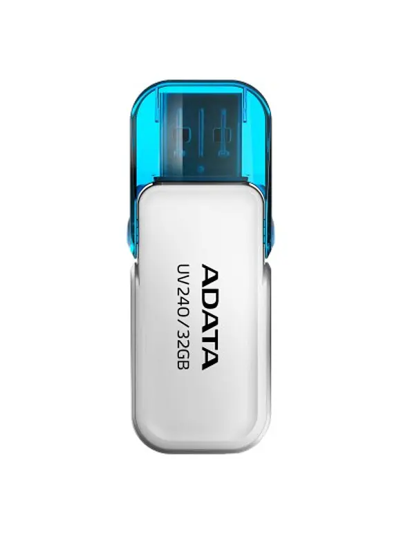Memoria USB ADATA AUV240-32G-RWH, Blanco, 32 GB 3