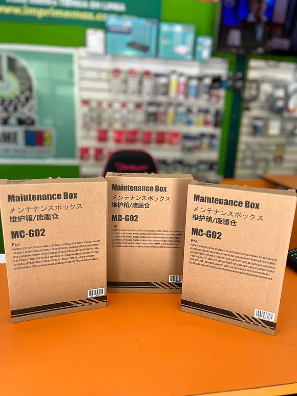 CAJA DE MANTENIMIENTO GENERICA PIXMA MC-G02 3