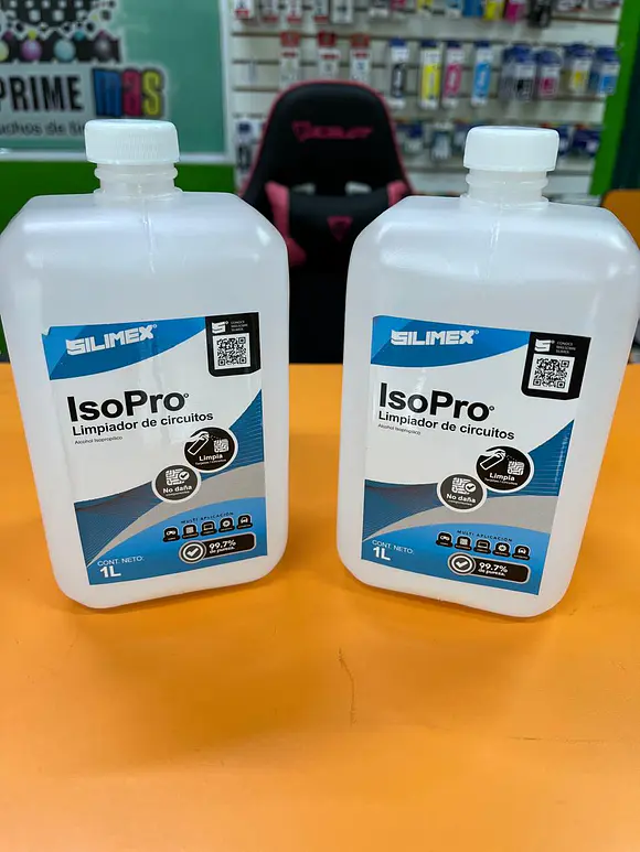 Alcohol Isopropílico SILIMEX ALCOHOL ISO, Azul, Alcohol Isopropilico, 1 LITRO 2