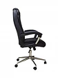 Silla Ejecutiva Naceb Technology Negro NA-0930N, Ejecutiva, Asiento acolchado, Negro, Vinipiel - Miniatura 4