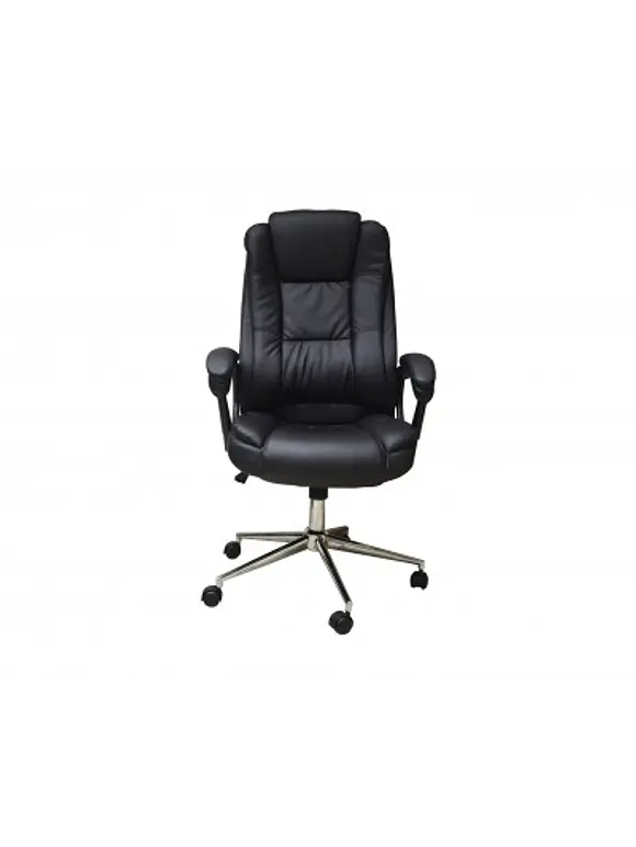 Silla Ejecutiva Naceb Technology Negro NA-0930N, Ejecutiva, Asiento acolchado, Negro, Vinipiel 1