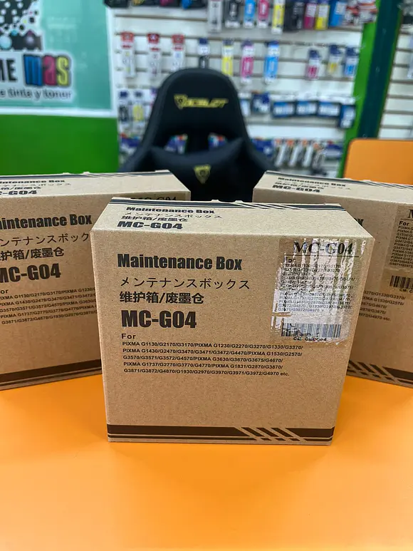 CAJA DE MANTENIMIENTO GENERICA PIXMA MC-G04 2