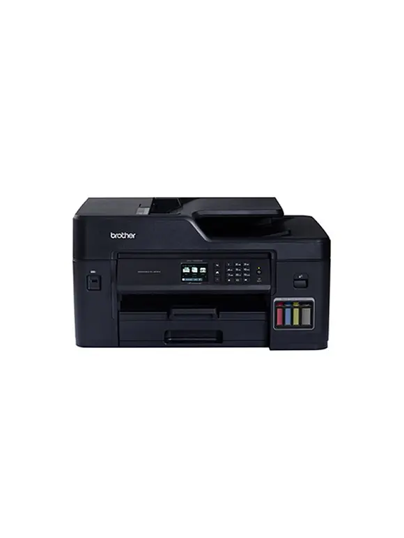 Multifuncional Tinta Continua Brother MFCT4500DW, 35 ppm negro/27 ppm color, dúplex, Wifi/LAN, imprime/copia/escanea hasta tamaño doble carta/tabloide/A3 3