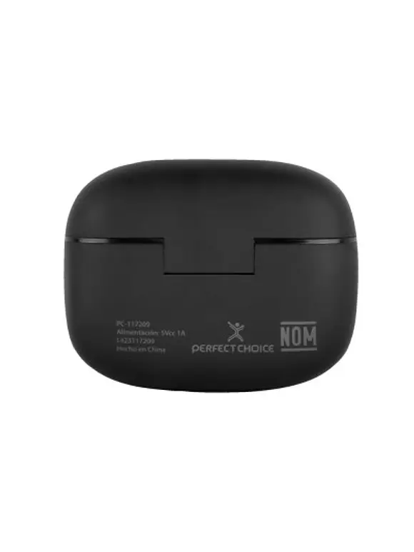 Audífonos Inalámbricos TWS Cancelación de Ruido ANC+ENC InTune Color Negro PERFECT CHOICE 2