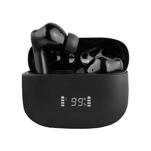 Audífonos Inalámbricos TWS Cancelación de Ruido ANC+ENC InTune Color Negro PERFECT CHOICE