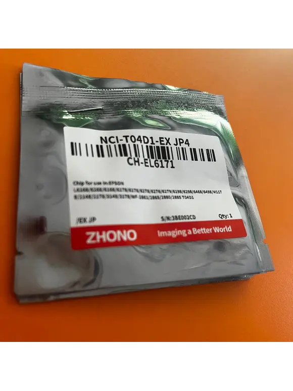 CHIP PARA CAJA DE MANTENIMIENTO EP XP L6161 / L6171 / L6198 T04D100 3