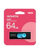 Memoria USB ADATA AUV220-64G-RBKBL, Azul / Negro, 64 GB, USB 2.0 - Miniatura 1