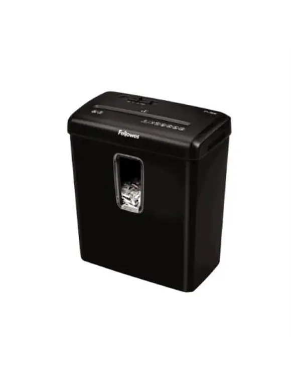 Trituradora Fellowes Powershred P-30C Corte Cruzado 6 Hojas 4 Galones Color Negro 2