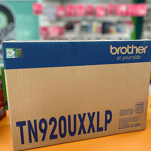 Tóner Brother TN920UXXLP Ultra Alto Rendimiento Negro, 18.000 Páginas