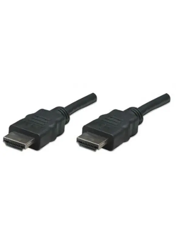 Cable HDMI Macho a HDMI Macho, Blindado, 4K@30Hz, 3D, Negro, 5m. 3
