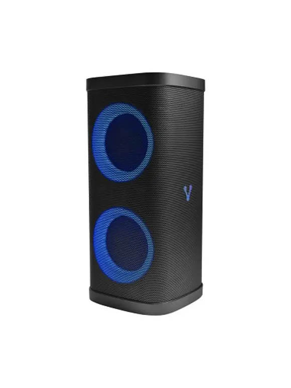 Bocina Vorago KSP-580 Bafle Karaoke speaker, Pantalla LCD, dos altavoces de 6.5 y 2 tweeters, aros con RGB, Micro SD, Bluetooth 5.0 7