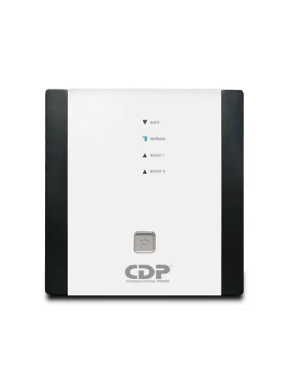 Regulador de Voltaje CDP R-AVR3008 3000VA/1500W AVR, 8 Salidas, 525 julios, Sistema de retardo de encendido, Proteccion Coaxial, 120 Vac 2