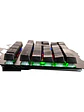 TECLADO MULTIMEDIA GAMER K417 NA-0967 - Miniatura 1