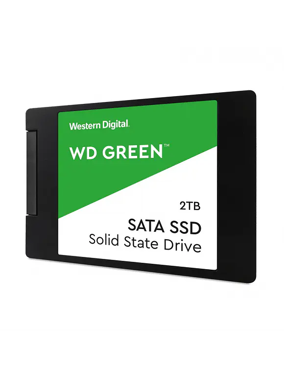 Disco Estado Solido WD Green, 2TB, Serial ATA III, 2.5