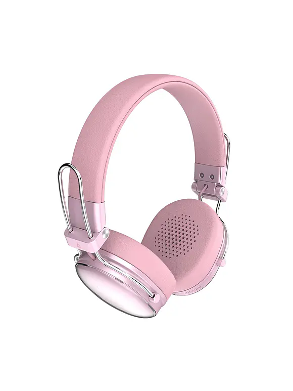 Audífonos Inalámbricos Bluetooth Luxe Chic HP710 Acteck Elite Series Duración de batería hasta 30h, Color Rosa. 4