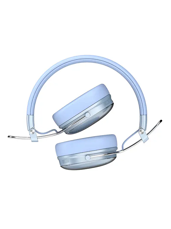 Audífonos Inalámbricos Bluetooth Luxe Chic HP710 Acteck Elite Series Duración de batería hasta 30h, Color Azul.  4
