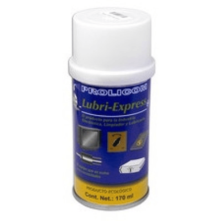 Limpiador y Lubricante Prolicom Lubri-Express para Mecanismos y Sistemas Electrónicos 180ml 2