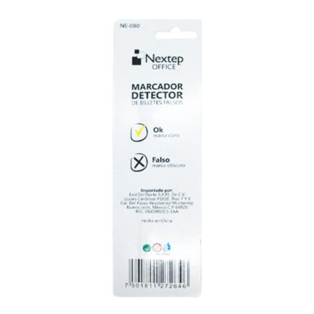 Marcador Nextep Detector de Billetes Falsos 3