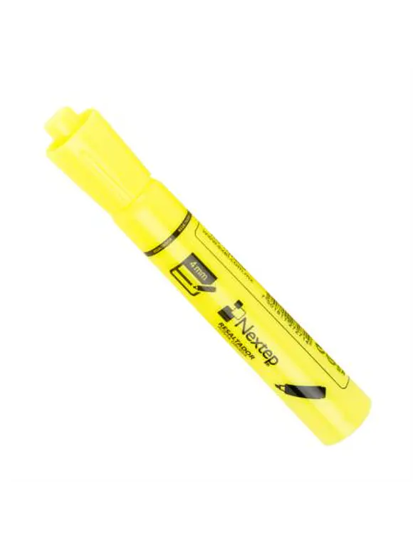 Marcador Nextep Resaltador Color Amarillo 1