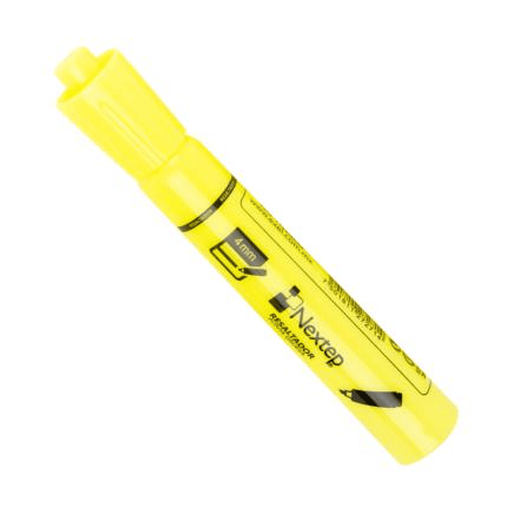 Marcador Nextep Resaltador Color Amarillo 1