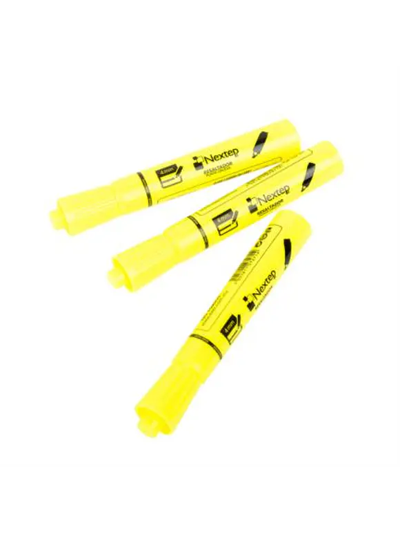 Marcador Nextep Resaltador Color Amarillo 2