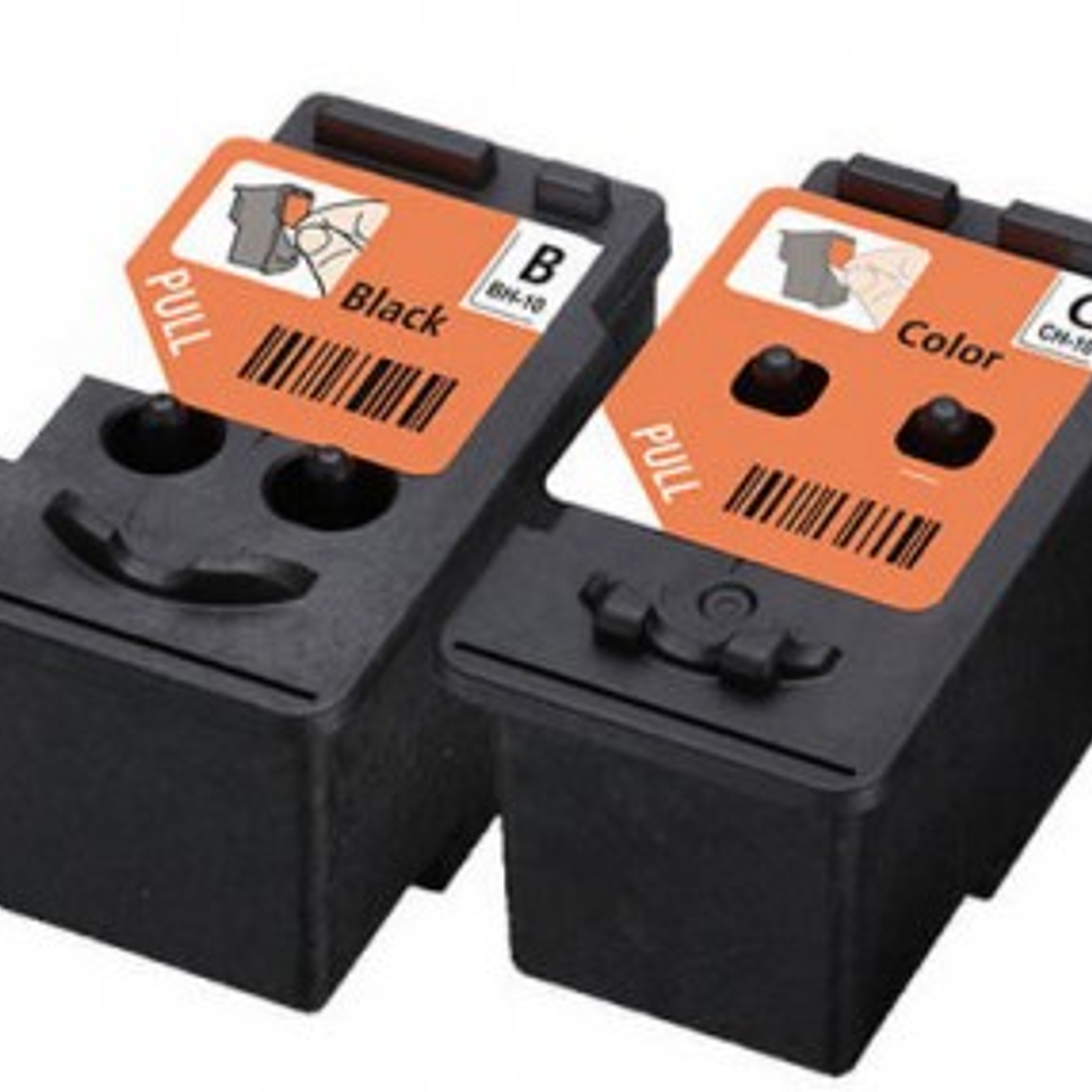 Combo Kit de Cabezales Color y Negro. Canon BH-10+CH-10 1