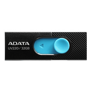 Memorias USB ADATA UV220, Negro, 32 GB