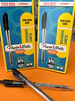 BOLIGRAFO PAPER MATE, KILOMETRICO RETRACTIL, CAJA CON 12 PZAS. NEGRO - Miniatura 2