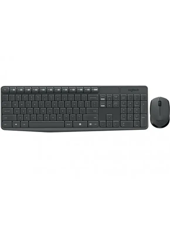 Kit de Teclado y Mouse LOGITECH , Negro, 10 m 4