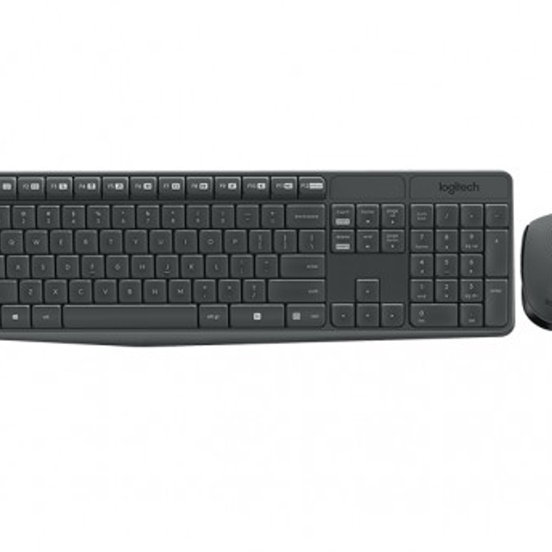 Kit de Teclado y Mouse LOGITECH , Negro, 10 m 4
