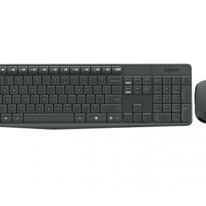 Kit de Teclado y Mouse LOGITECH , Negro, 10 m 4