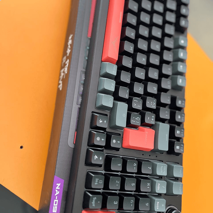 NACEB TECLADO MECANICO GAMER SWITCH BROWN RGB RED PHYTON NA-0972N 4