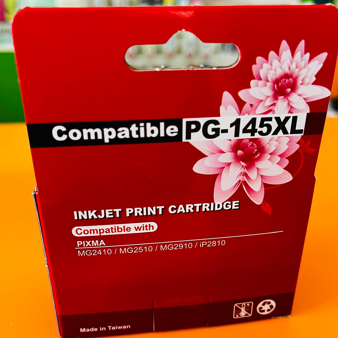 Cartucho de Tinta PG-145XL (8274B001AA) Negro de Alto rendimiento para 300 páginas. 3