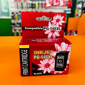 Cartucho de Tinta PG-145XL (8274B001AA) Negro de Alto rendimiento para 300 páginas.