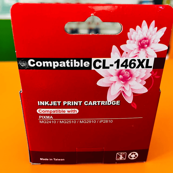 Cartucho de Tinta CL-146XL (8276B001AA) Tricolor de Alto rendimiento para 300 páginas. 3