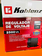 Regulador KOBLENZ ER-2550, 6, Negro, Oficina, 2500 VA, 2000 W - Miniatura 2