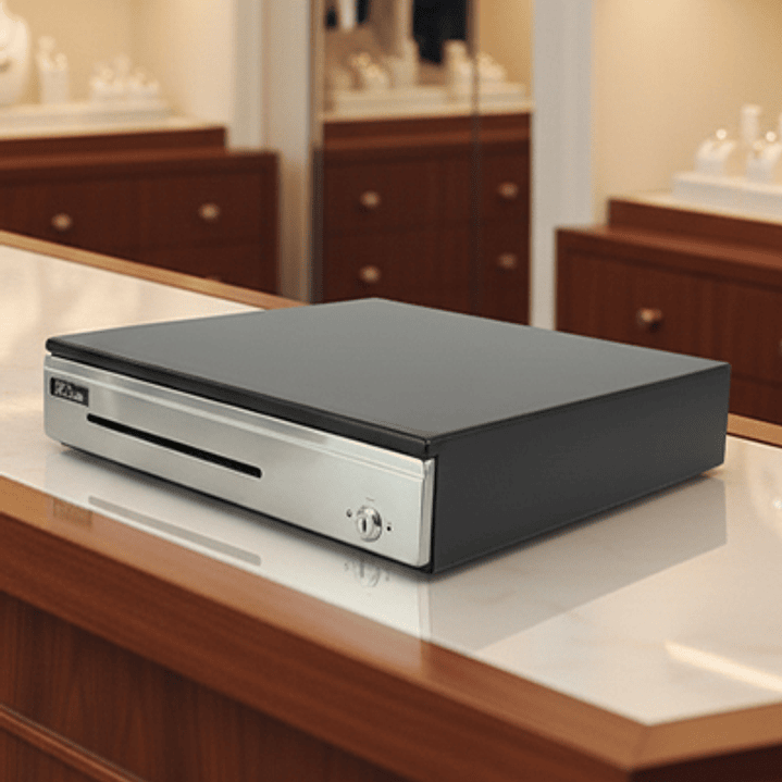 Cajón de Dinero EC-LINE PREMIUM, Negro, 7-8, 5 5