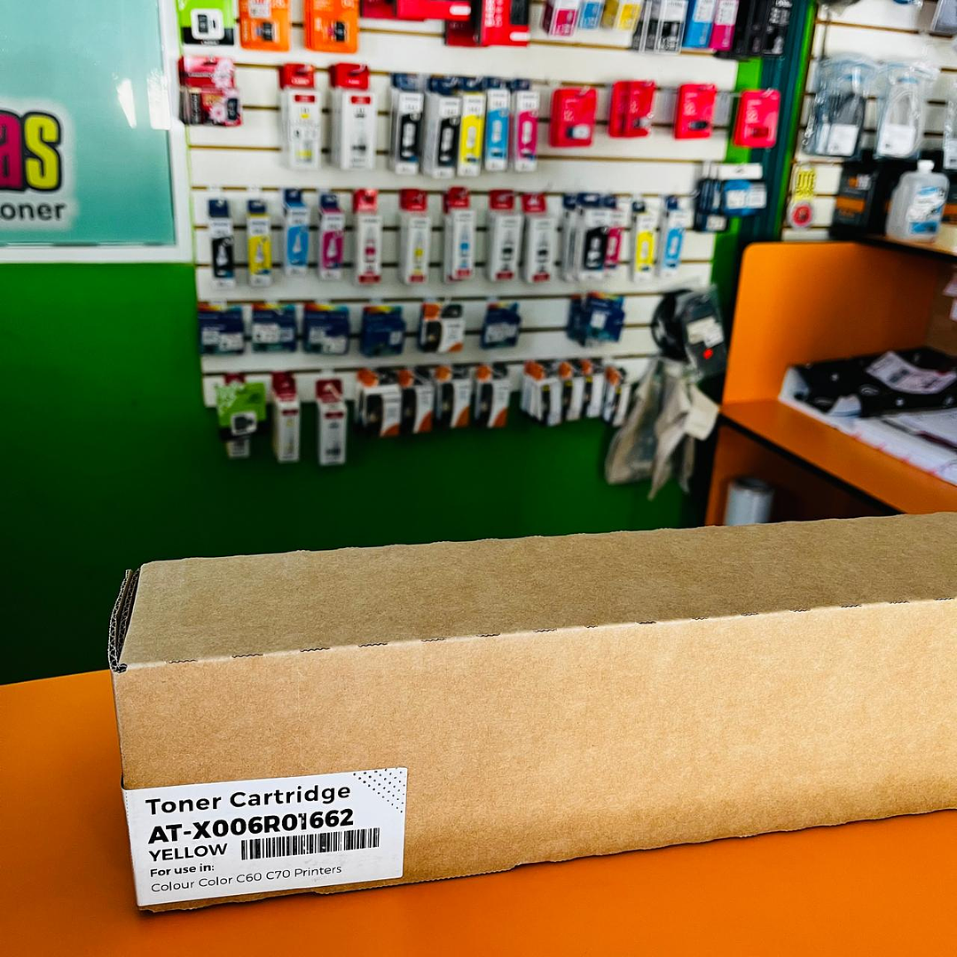 TONER COMPATIBLE XE C60 / C70 AMARILLO 006R01662 1