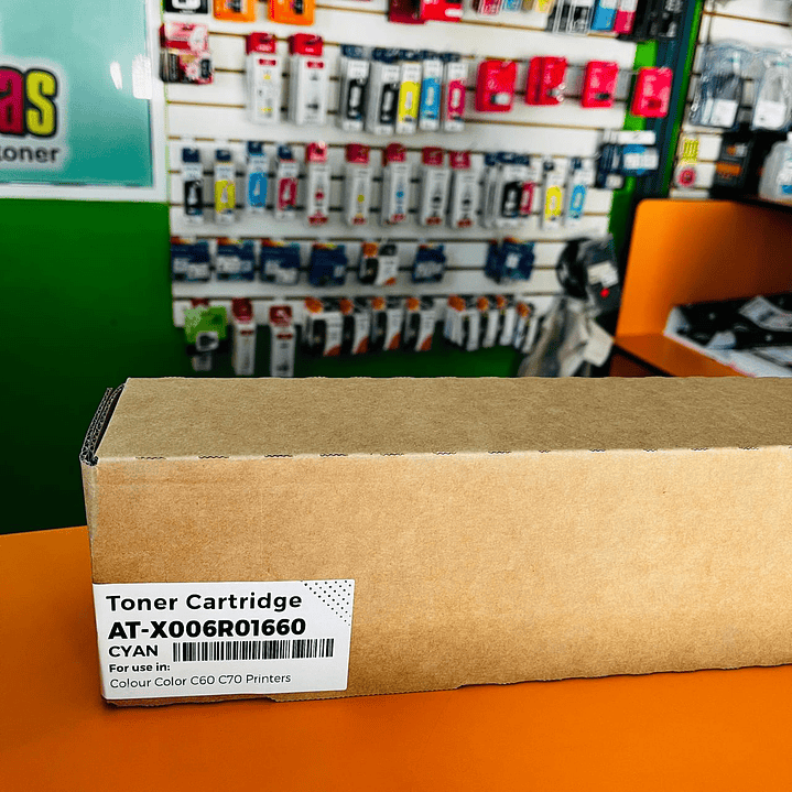 TONER COMPATIBLE XE C60 / C70 CYAN 006R01660 1