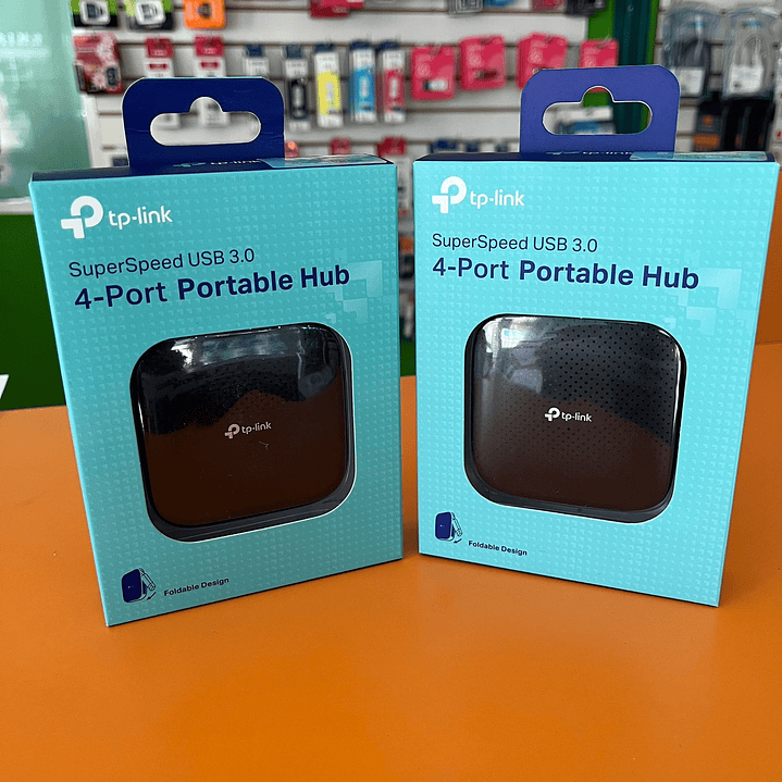 Hub USB TP-LINK, 4ptos, USB 3.0, Negro 1