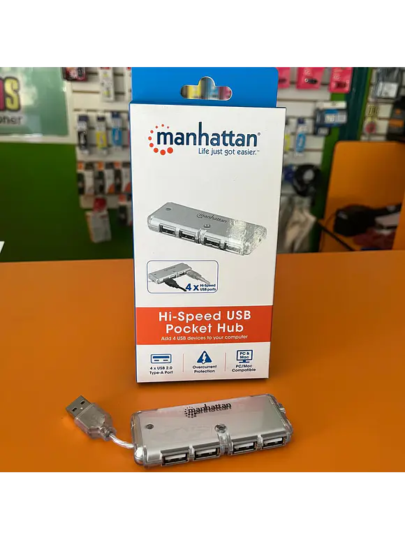 160599 Hub de Bolsillo USB de Alta Velocidad 2.0. SIN FUENTE 2