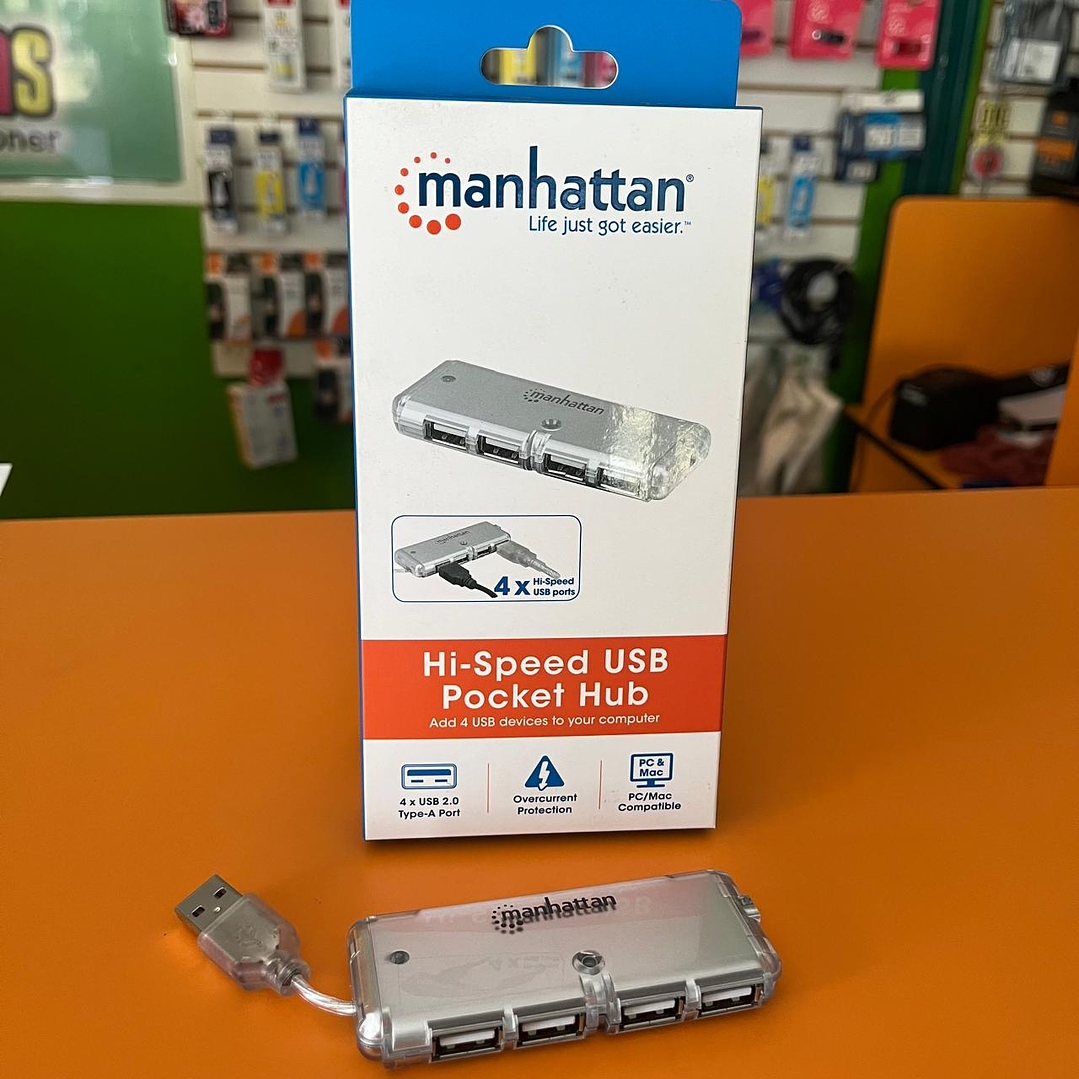 160599 Hub de Bolsillo USB de Alta Velocidad 2.0. SIN FUENTE 2