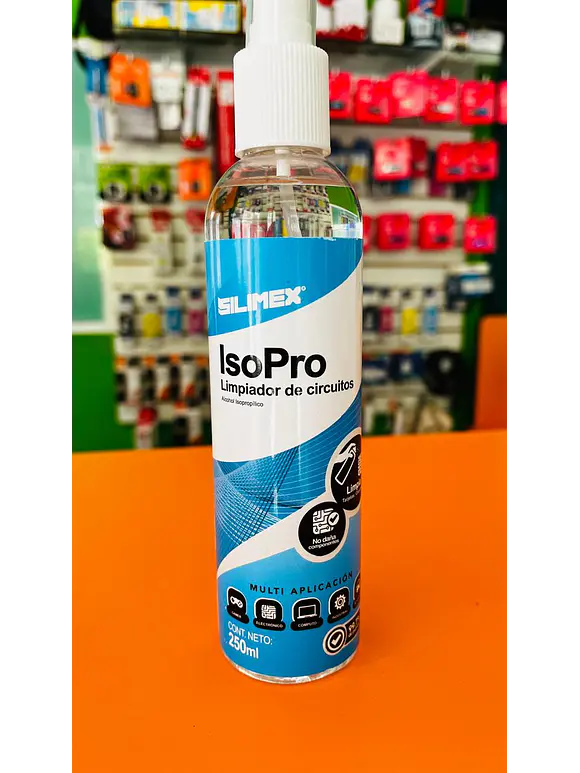 IsoPro Alcohol Isopropilico 250 ml 1