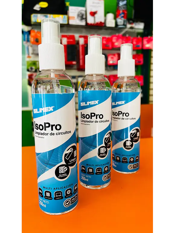IsoPro Alcohol Isopropilico 250 ml 3