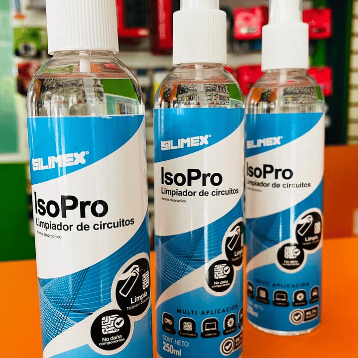 IsoPro Alcohol Isopropilico 250 ml 3