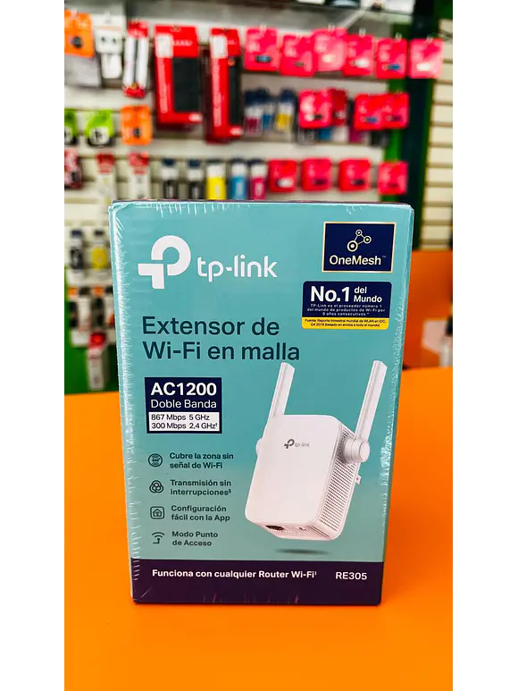Extensor de Rango Wi-Fi AC1200 TP-LINK RE305 1