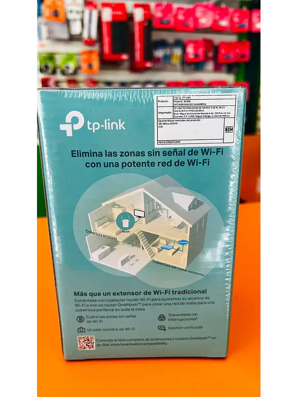 Extensor de Rango Wi-Fi AC1200 TP-LINK RE305 4