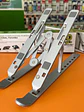 Soporte de Aluminio, Plegable, 7 Angulos Ajustables p/Laptop, Tablet, Celular, 1.8 a 17 Pulgadas, BROBOTIX 263564 - Miniatura 3