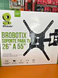 Soporte de Pared MOVIL para TV de 26 a 55 Pulgadas, De Acero, Resistencia 35kg, 651589 BROBOTIX - Miniatura 1