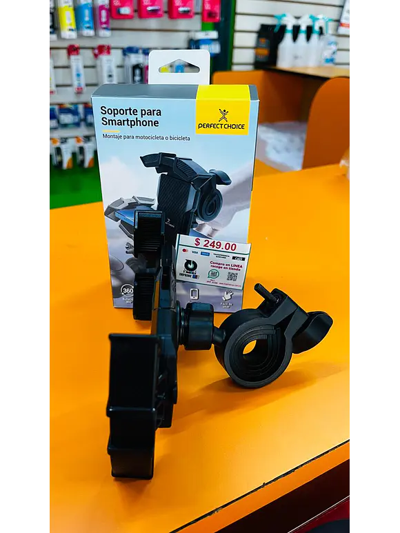 Soporte para Celular con montaje para bicicleta o motocicleta 2